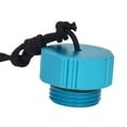 thumbnail image 4 of Aluminum Alloy Diving Tank Valve Dust Plug Cap Replacement Scuba Diving DIN Tank External Thread Blue, 4 of 8