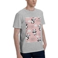 thumbnail image 2 of Bingfone Panda Men'S Loose Fit Short-Sleeve Pocket T-Shirt, 2 of 7