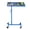 Blue, variant on Adjustable Rolling Work Table with Wheels, 220LBS Heavy Duty Mobile Workbench, 17" x 26.7" Tool Tray for Garage & DIY Black