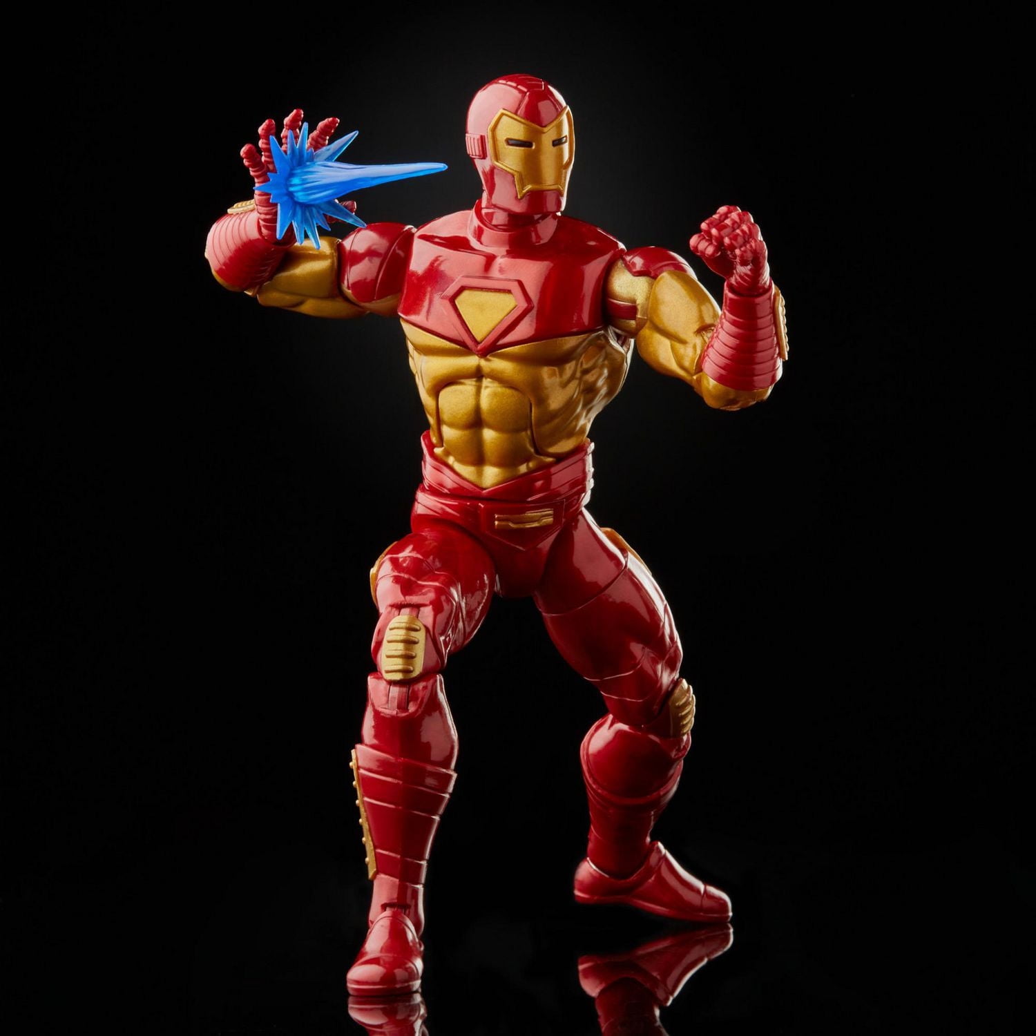 Hasbro Marvel Legends Series 6-inch Modular Iron Man Action Figure Toy, Includes 4 Accessories and 1 Build-A-Figure Part