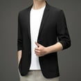 thumbnail image 3 of Chaqueta de traje para hombre Traje de chaqueta para hombre, elegante 2 botones para hombre Abrigos deportivos y traje de chaqueta, abrigos de traje , negro Negro M Salvador Dali chaqueta de traje, 3 of 10