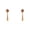Rose Gold*2, variant on Shell Shape Sugar Spoons, Stainless Steel Mini Spoons for Dessert, Espresso, Tea & Jam - Dishwasher Safe Vintage Stirring Utensils 2PCS