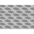 thumbnail image 1 of Ahgly Company Machine Washable Indoor Rectangle Transitional Platinum Silver Gray Area Rugs, 3' x 5', 1 of 7