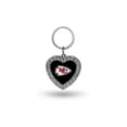 thumbnail image 1 of Kansas Chefs de Ville Bling Strass Coeur Porte-Clés, 1 of 2