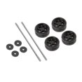 thumbnail image 1 of figatia 4Pcs 1:64 Model Car Wheel & Tyre Set Accessory Replacement Spare Parts G9, 1 of 7