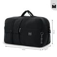 thumbnail image 4 of TOTTO Maleta Deportiva - Bolsa de Viaje | Mediana | con Compartimiento para Zapatos SPA M Negro M, 4 of 9
