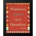thumbnail image 2 of Biscardi, Nicholas 15x18 Black Modern Framed Museum Art Print Titled - Happiness Ourselves, 2 of 5