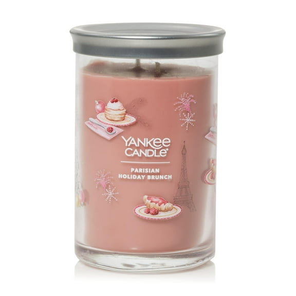 Yankee Candle Signature Large 2-Wick Candle, Parisian Holiday Brunch, 20 oz