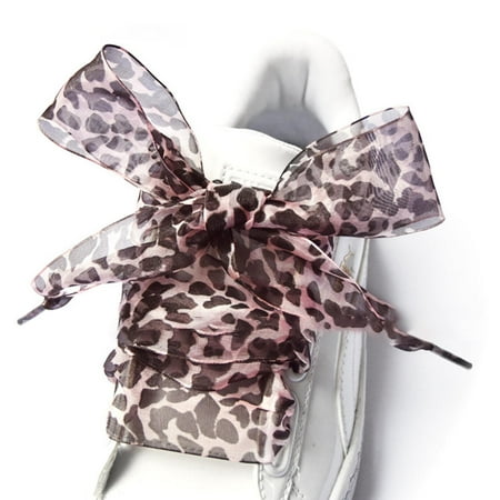 

SHUNXIN Leopard Lace Shoelaces Charming Shoe s Decoration One Pair Shoe Accessories