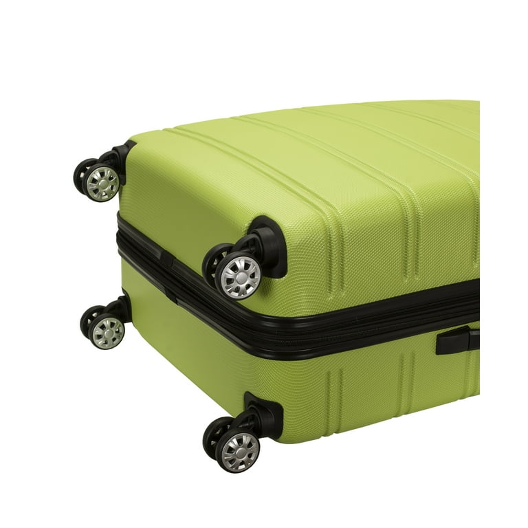 Rockland Luggage Melbourne 3 Piece Hardside Luggage Set - Walmart.com