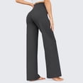 thumbnail image 2 of HXWCHs Junior's Stirrup Yoga Pants Soft Elastic Waist Gym Active Pants Black XXL, 2 of 6
