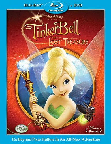 Tinker Bell And The Lost Treasure Blu Ray Dvd Walmart Com