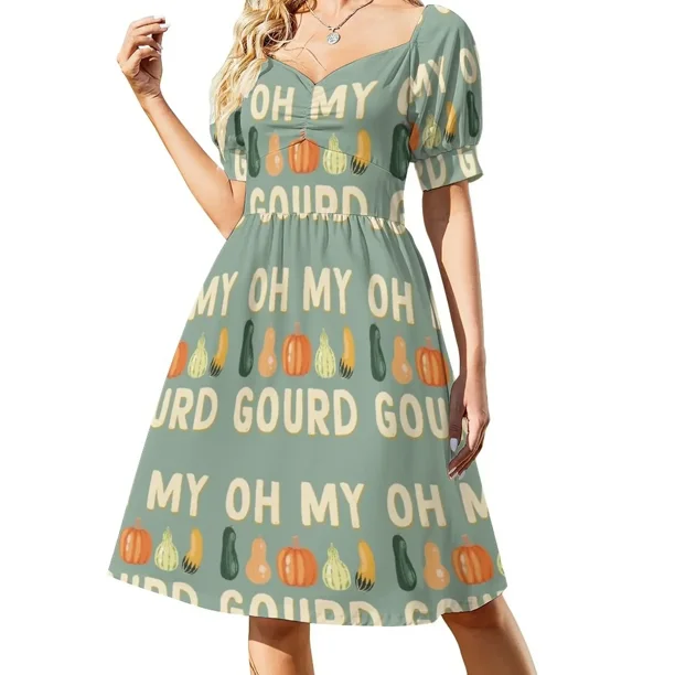 Vestido de manga corta Oh My Gourd, vestidos de verano, vestidos africanos para mujer