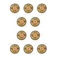 thumbnail image 3 of Cateissary Drinks Coasters Ethnic Teacup Mat Embroidered Pad Pads Table Insulation Decoration for Housewarming Party Living Room Amarillo 10Conjunto, 3 of 6