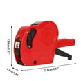 thumbnail image 5 of NEXAVKPR Handheld Price Labelling Gun ABS Plastic 8 Digits Price Tag Gun 21 X 12mm Labels, 5 of 17