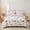 Purple Lavender Floral, variant on Smuge 3 Pcs Floral Bedding Comforter Set Purple Red Flower Queen/Full Size Bed in a Bag Fitted Pillowcases for Adult