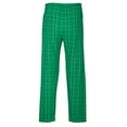 thumbnail image 3 of Men's Kelly Green Eugene Emeralds Harley Flannel Pants, 3 of 3