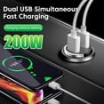 thumbnail image 4 of USB Phone Charger Type C QC3.0 Black Fast Charging ✨2 Interior Car, 4 of 8