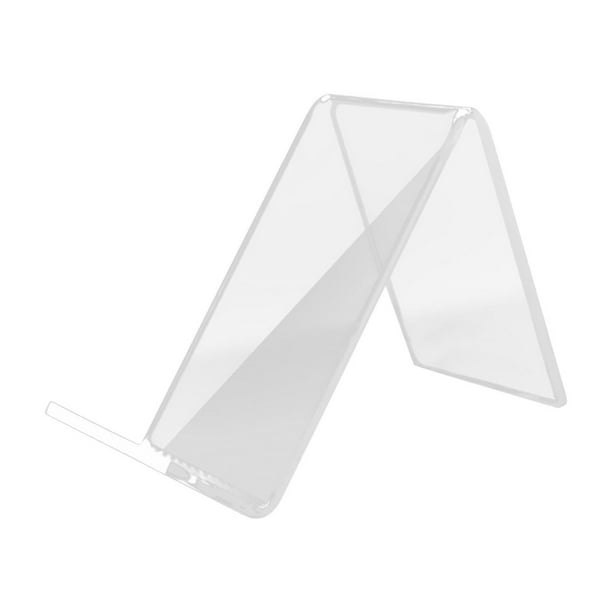Soporte de acrílico transparente para teléfono, caballete de exhibición para escritorio, accesorios para tiendas minoristas Estilo B