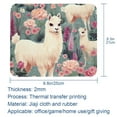 thumbnail image 5 of Alpaca Printed Non-Slip Rubber Bottom Gaming Mouse Pad 8.3x9.8 Inch Square Office and Gaming Mouse Mat, 5 of 6