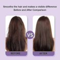 thumbnail image 2 of Mini plancha de pelo recargable, peine alisador eléctrico, cepillo alisador iónico con 3 niveles de calor, mini plancha de viaje portátil., 2 of 5