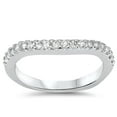 thumbnail image 5 of LaRaso & Co His Hers Trio Wedding Set Matching Silver Wedding Bands Men Women 8/12, 5 of 7