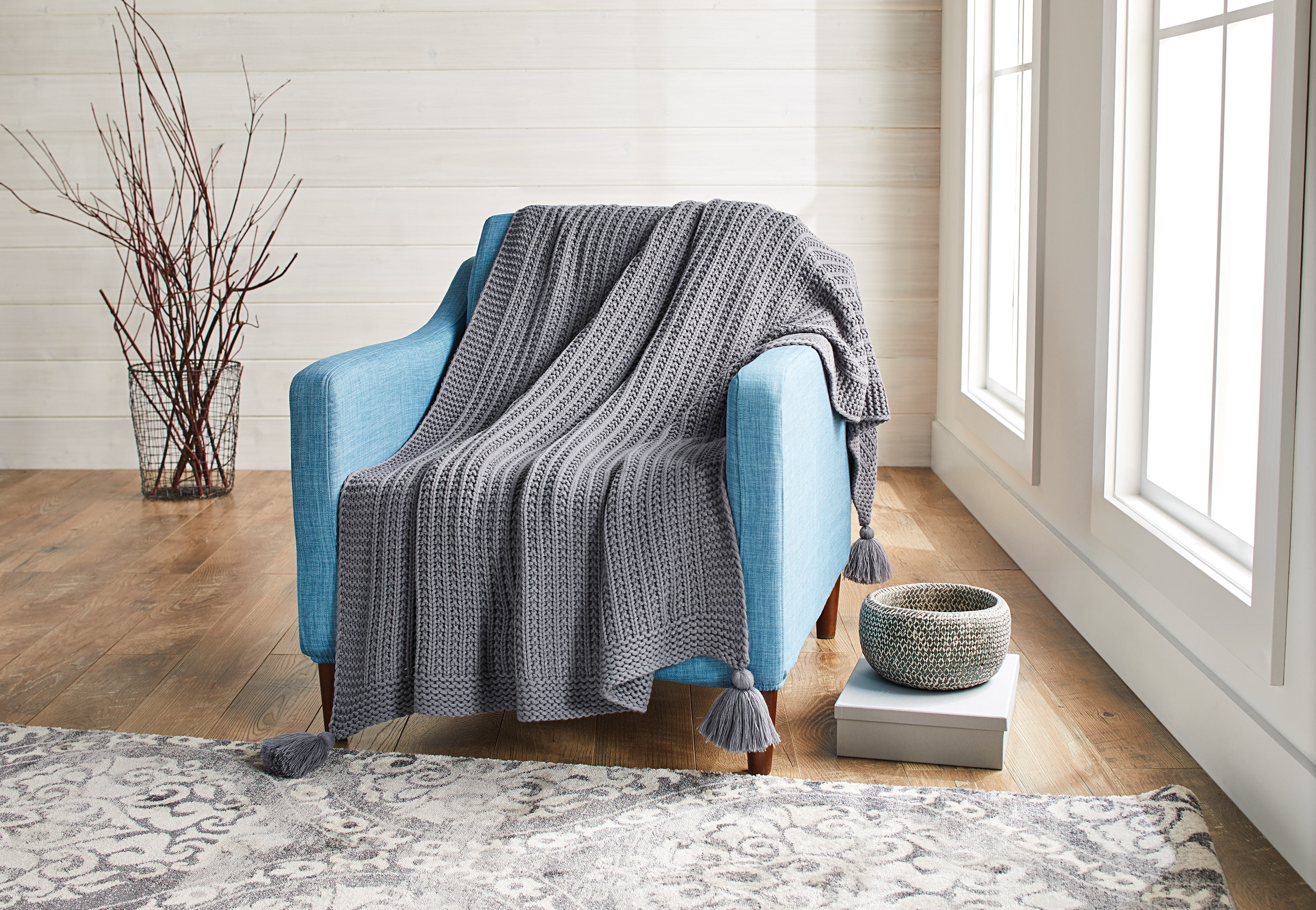 Better Homes & Gardens Chunky Knit Throw, 1 Each