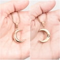 thumbnail image 4 of Moon Cremation Pendant Small Urns For Ashes Keepsake Urn Necklace, 4 of 6