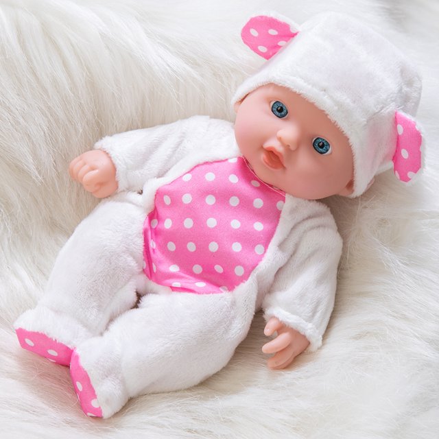 Muñeca Reborn de niña de silicona realista con muñecas blandas de ojos grandes, juguete para regalo de niños Ndcxsfigh libre de BPA