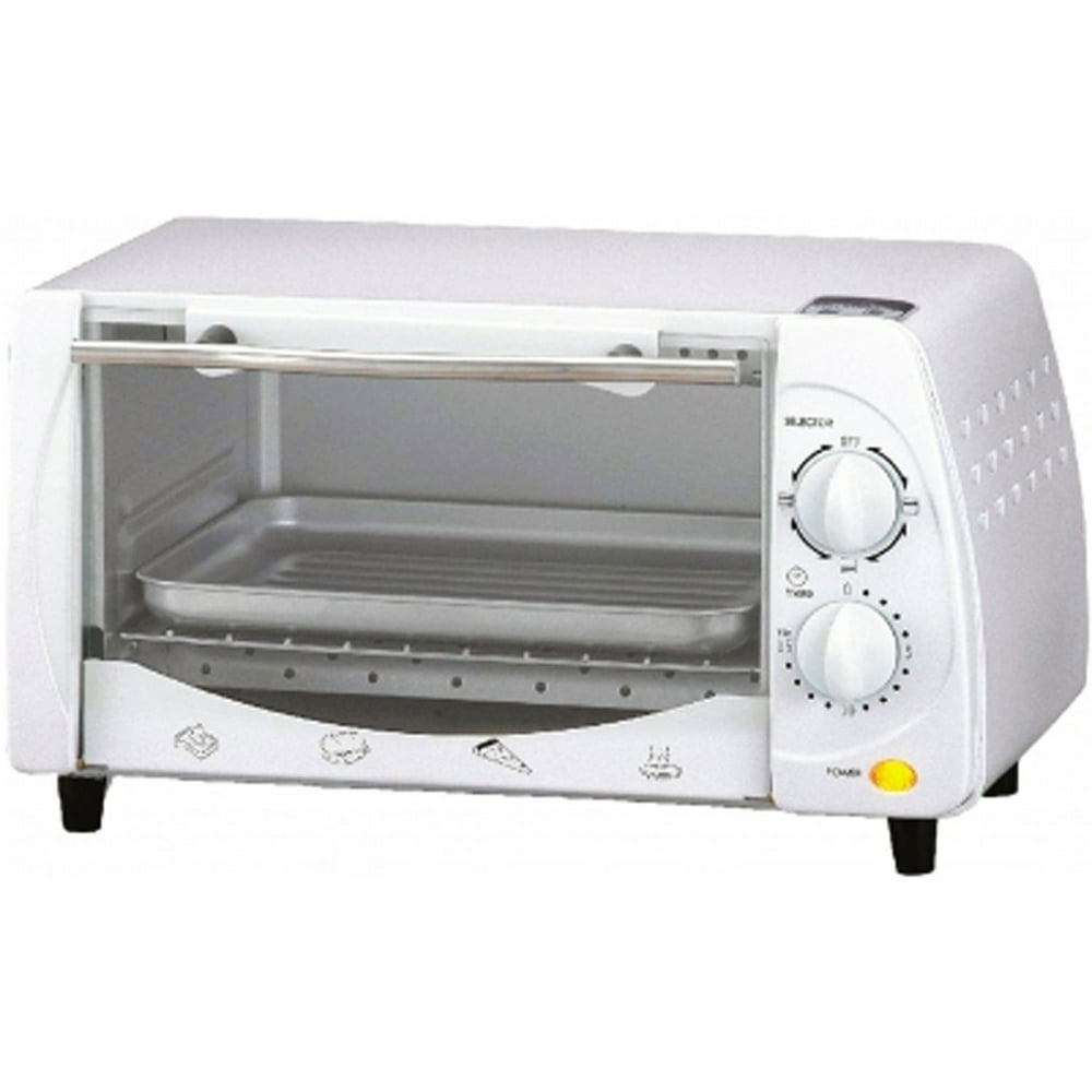 Brentwood 9Liter (4 Slice) Toaster Oven Broiler (White)