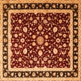 thumbnail image 1 of Ahgly Company Indoor Square Persian Orange Traditional Area Rugs, 8' Square, 1 of 1
