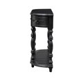 thumbnail image 6 of Tcbosik Curved Console Table, Modern Entryway Table with Open Shelf and 4 Storage Drawers, Sofa Table for Hallway, Living Room, Black, 6 of 9