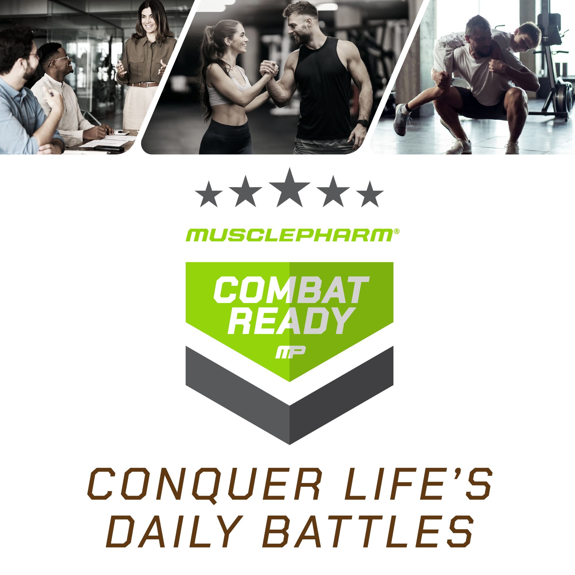 MusclePharm Combat Crunch Protein Bar, Chocolate Chip Cookie Dough, 20g Protein, 12 Ct