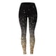 thumbnail image 3 of WILLBEST Pantalones de Yoga Con Estampado de Lentejuelas Para Mujer, Leggings de Cintura Alta Para Entrenamiento, Ropa Informal, Pantalones de Fitness Elásticos y Cómodos Mediana, 3 of 3