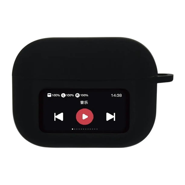 Funda de silicona para auriculares Bluetooth AirPods, a prueba de golpes, con carga inalámbrica y pantalla protectora