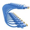 thumbnail image 1 of Cable Ethernet 10Gsupxsel Cat6 1.5 m Paquete de 10 Azul, 1 of 6