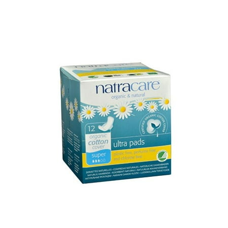 Natracare Organic Maternity Pads Natural - Natracare Natural Organic Ultra Pads, Super, 12 Ct