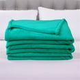 thumbnail image 3 of JML Fleece Bed Blankets King Teal - Soft Lightweight Plush Cozy Blanket Microfiber, 79"X89", 3 of 6