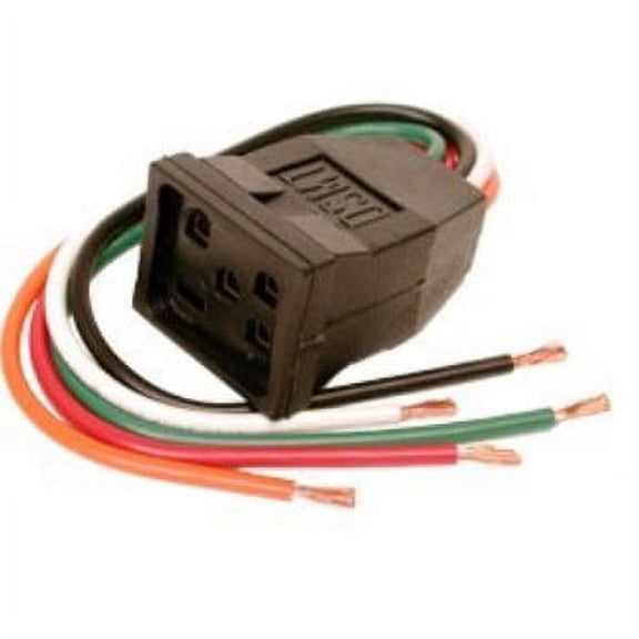 Dial 7584 1 Or 2 Speed Pigtail Molded Motor Receptacle