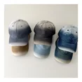 thumbnail image 4 of Nueva gorra con visera para chico de primavera de 2 a 6 años, gorra de sol Retro de Color degradado para ocio al aire libre para niños y niñas, gorra de béisbol a la moda para niños, 4 of 6