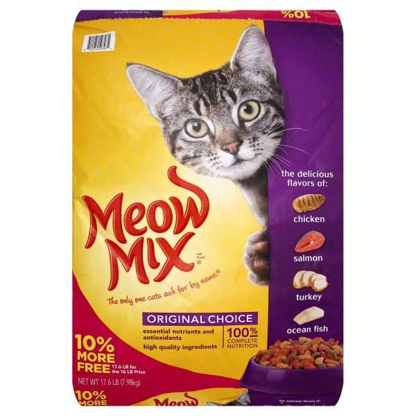 Meow Mix Original Choice, 17.6Pound