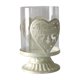 thumbnail image 2 of Candelero Con Pantalla De Cristal, Soporte Para Velas Para Decoración Navideña, Corazón Del Hotel mayimx Portavelas de hierro, 2 of 9