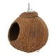 thumbnail image 5 of GOOHOCHY 1 nido de pájaro de cáscara de coco, juguete para loro, juguete para morder., 5 of 7
