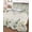 Grass Green, variant on Full Size Quilt Bedding Set, Blue Grey Eucalyptus Reversible Summer Quilt 3 Pieces, Farmhouse Weeping Leaves on Linen Lightweight Bedspreads Coverlets with 2 Pillow Shams for All Seasons