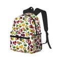 thumbnail image 2 of Fotbe Colorful Fruits Lightweight Casual Laptop Backpack for Men and Women, Daily use Waterproof backpack, Backpack for College, 2 of 7