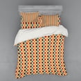 thumbnail image 1 of Ambesonne Retro Bedding Set 4 Pcs, Funky Different Forms, Queen, Multicolor, 1 of 3