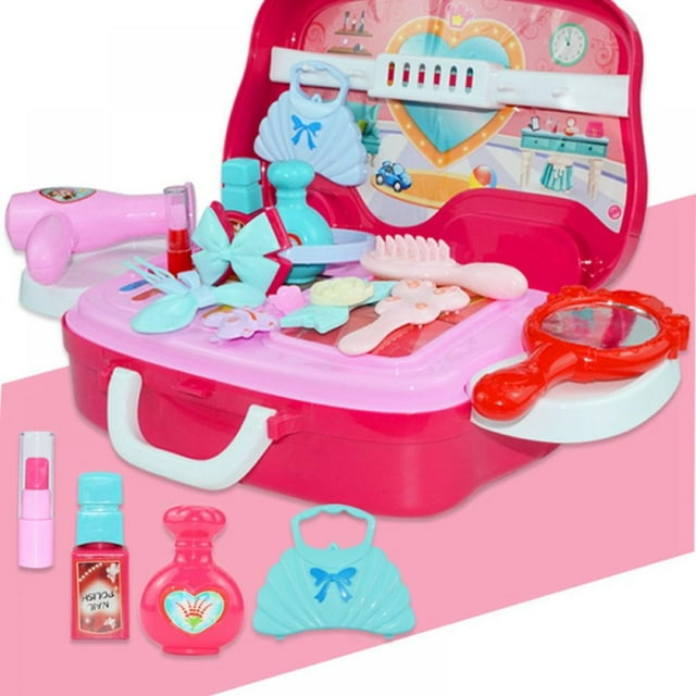 Kids Play Makeup Set for Baby Ages 36Y Portable 2 In 1 Backpack