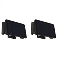 thumbnail image 1 of 2X Alumbrado Solar de Pared IluminacióN Exterior Arriba-Abajo LáMpara LED Luces de BañO de Pared Solares para Patio JardíN 4 Luces, 1 of 5