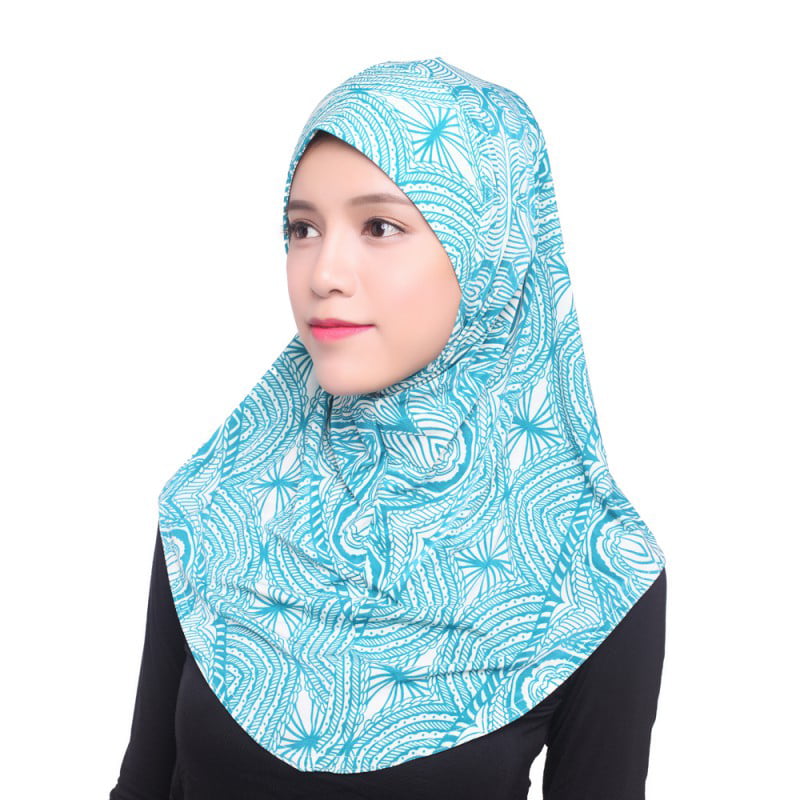 Muslim Scarf Hijab Summer Shawls Cape Women Beach Long Scarves Bandana Headwear 