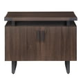 thumbnail image 6 of Safco Mirella 29.5"H Modern Wood Storage Cabinet in Southern Tobacco, 6 of 6